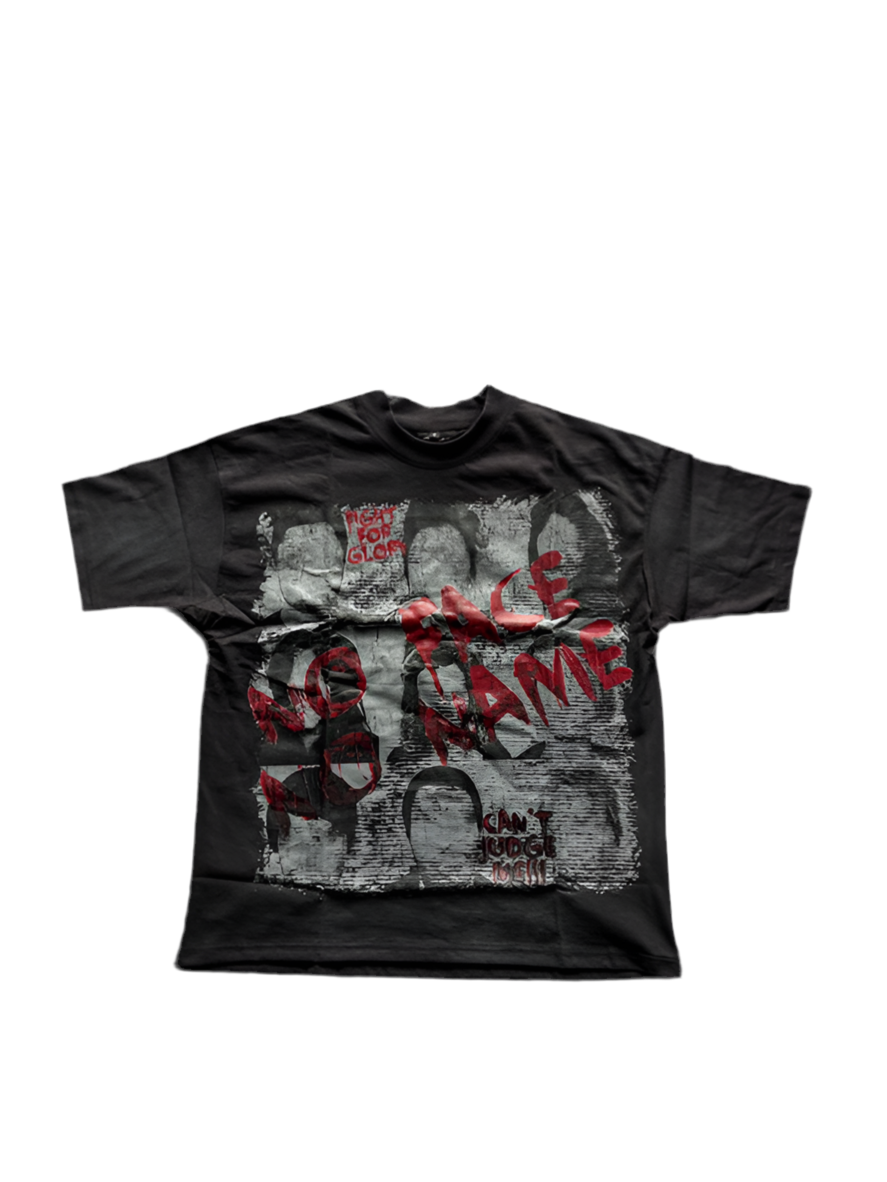 BLACK NO FACE TEE