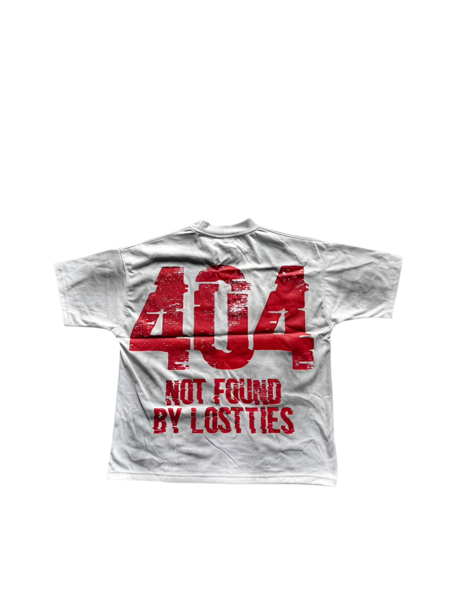 WHITE NO FACE TEE