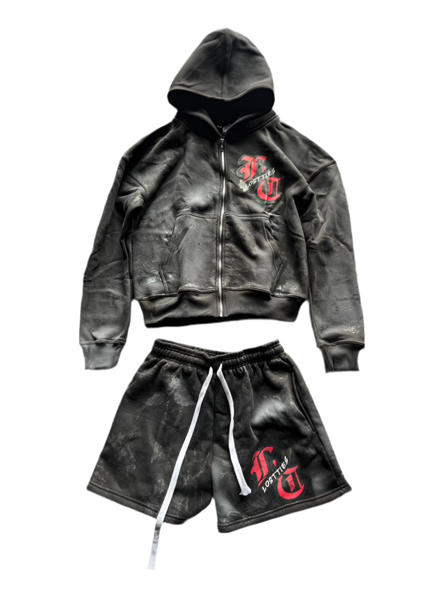 BLACK GRAFFITI SET